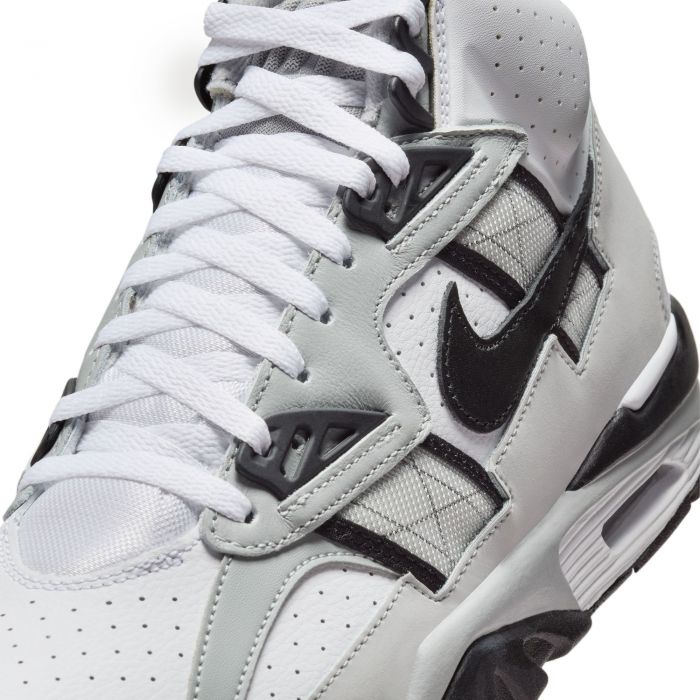 Air Trainer SC High White/Black-Lt Smoke Grey