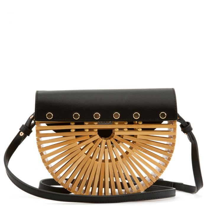 Bamboo Clutch Black