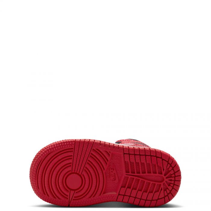 Toddler Jordan 1 Mid SE Black/Varsity Red-White