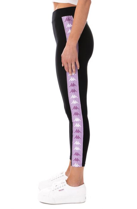 222 Banda Baldhill Leggings Black/Violet LT/White/Black