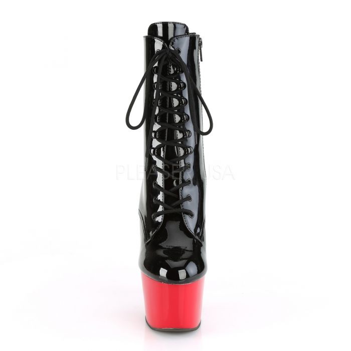 ADORE-1020 Blk Pat/Red