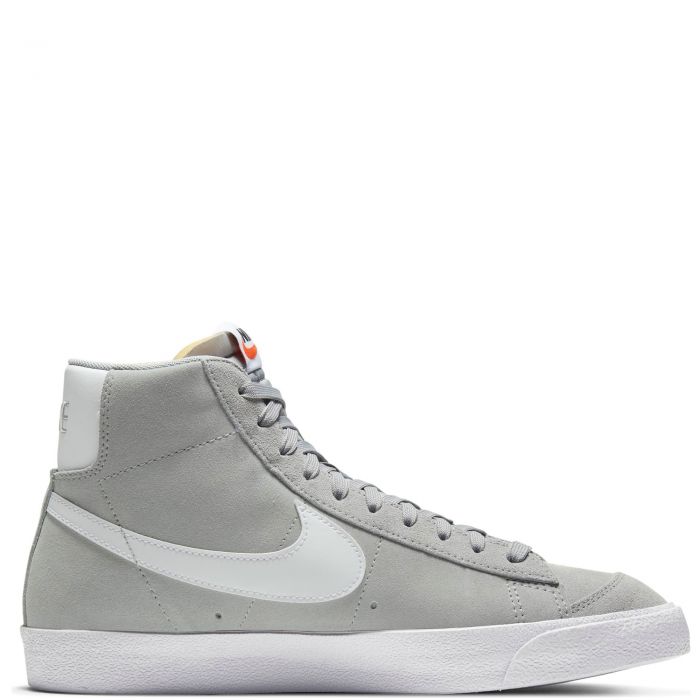 Blazer Mid '77 Suede Lt Smoke Grey/White-White-Black