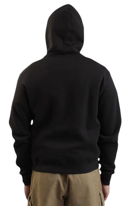 Paisley Hoodie Black