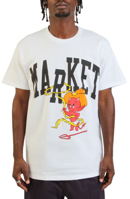 Market x Hot Stuff Cowboy Arc T- Shirt White