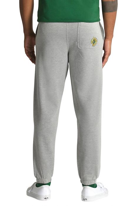 Flower Relaxed Sweatpants Grey