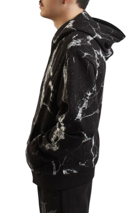 HOOPS X LAFRANCE WRITTEN IN CHROME HOODIE Black/White