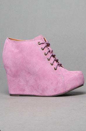 JEFFREY CAMPBELL The 99 Tie Shoe in Suede 99-TIE-LAVEN-SUED  Jeffery Campbell Handmade sole Sz 9 Purple Suede Over-the-Knee Boots main image 0