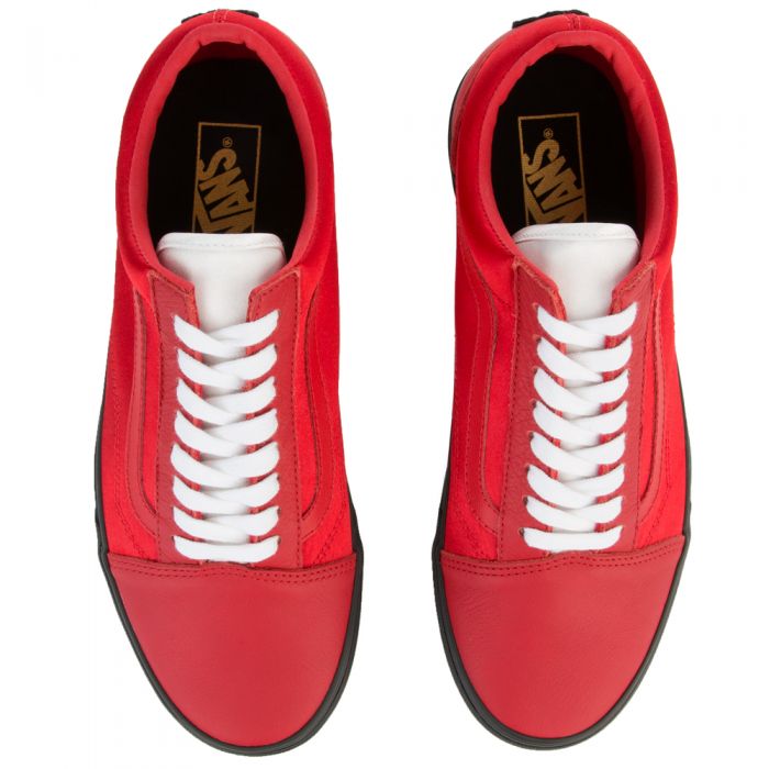 OLD SKOOL RACING RED/TRUE WHITE