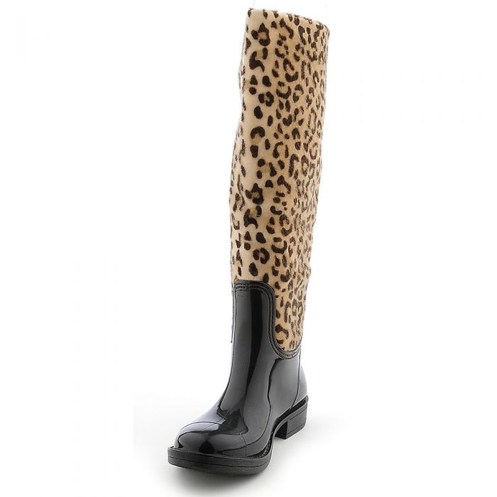 rain boot storm-02 Leopard