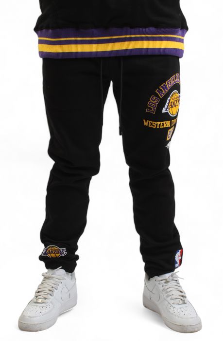 NBA Los Angeles Lakers Area Code Joggers  Black