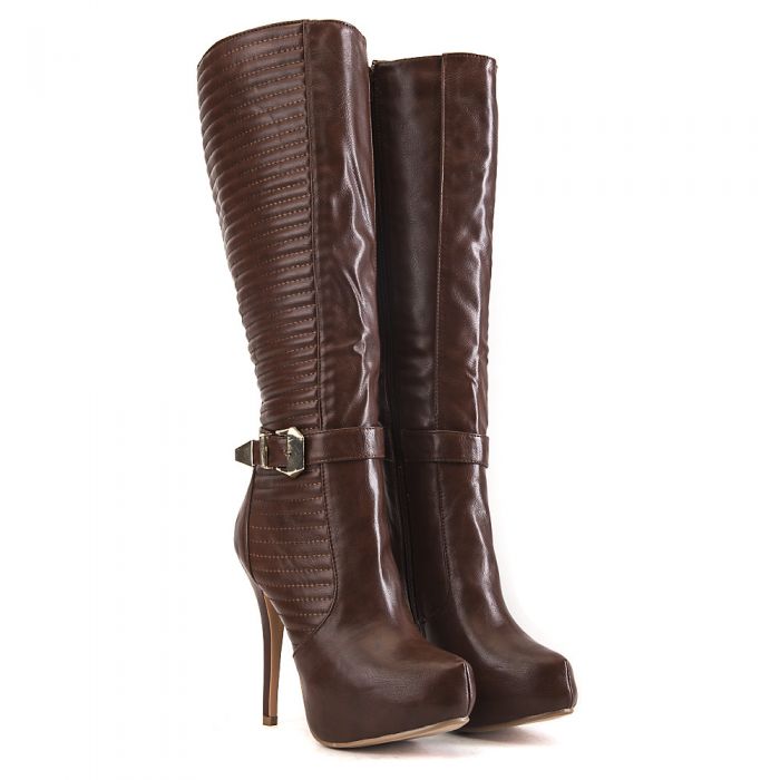 amber knee high boots