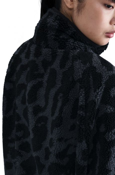 Sportswear High-Pile Fleece Jacket Black