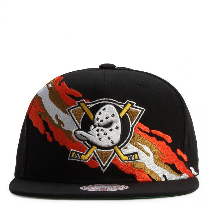 NHL Anaheim Ducks Vintage Paintbrush Original fit Snapback Black