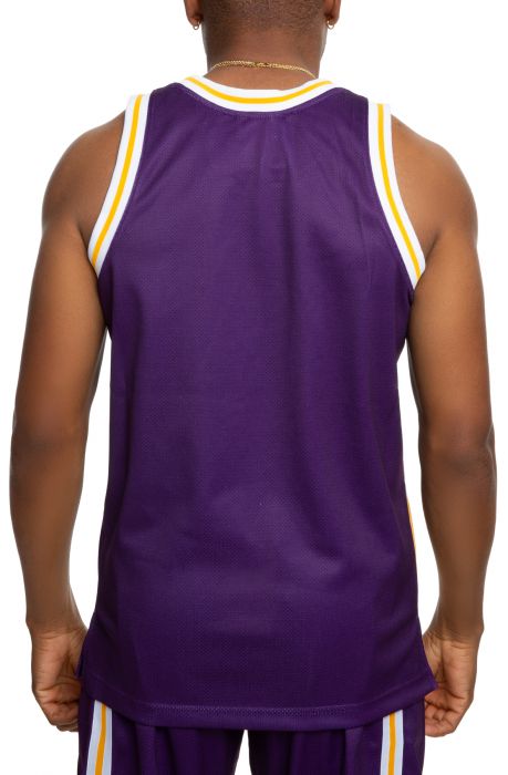 Los Angeles Lakers Big Face Jersey Purple