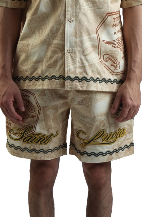 Saint Lucia Shorts Papyrus