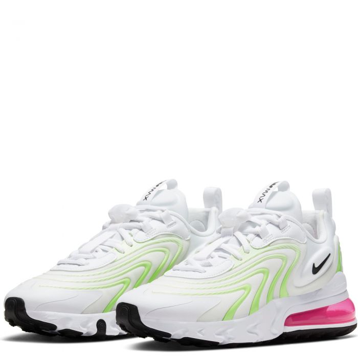 black nike air max 270 react women's