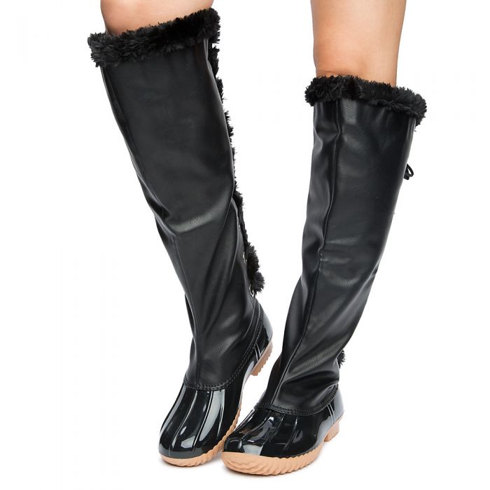 Women's Duck-15h Rain Boots BLACK