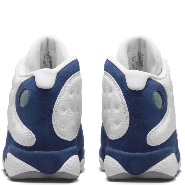 Air Jordan 13 Retro White/Fire Red-French Blue-Lt Steel Grey