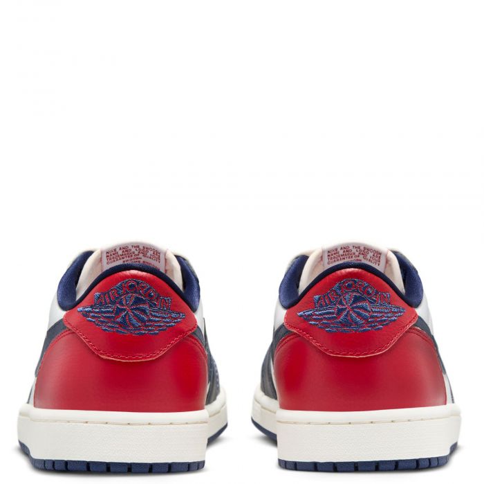 Air Jordan 1 Retro Low Summit White/Gym Red-Midnight Navy