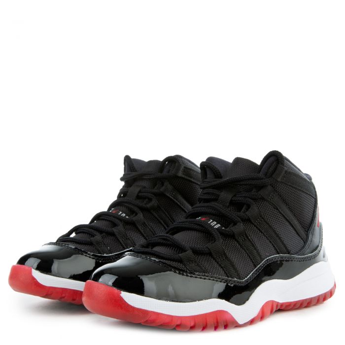 (PS) Air Jordan 11 Retro Black/True Red-White