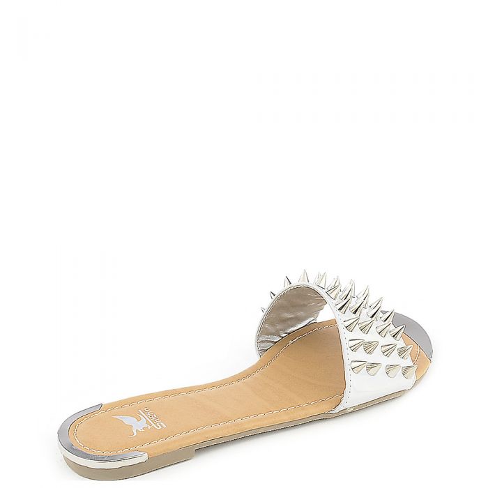 092 Flat Sandal Silver