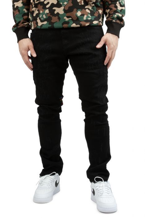 Thrashed Essential Denim Dark Wash