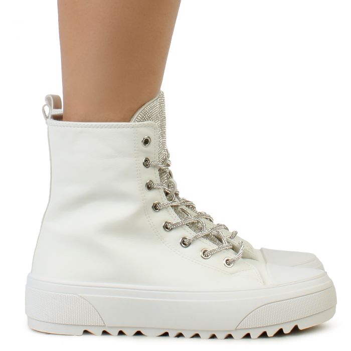 Ferdi Platform Sneaker  White