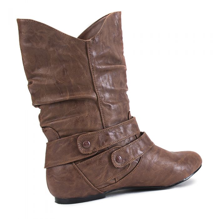 Women's Pocket Boot Vickie-16 Tan