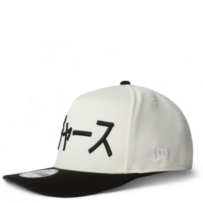 Los Angeles Dodgers Japanese Writing 9FIFTY Snapback Hat Black/White