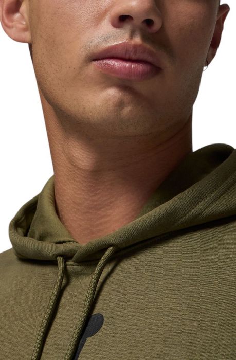 Jordan Essentials Fleece Hoodie Medium Olive/White/Black