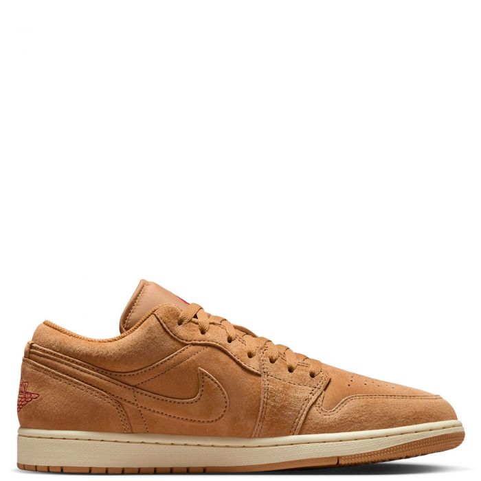 Air Jordan 1 Low Flax Flax/Flax-Varsity Red-Muslin