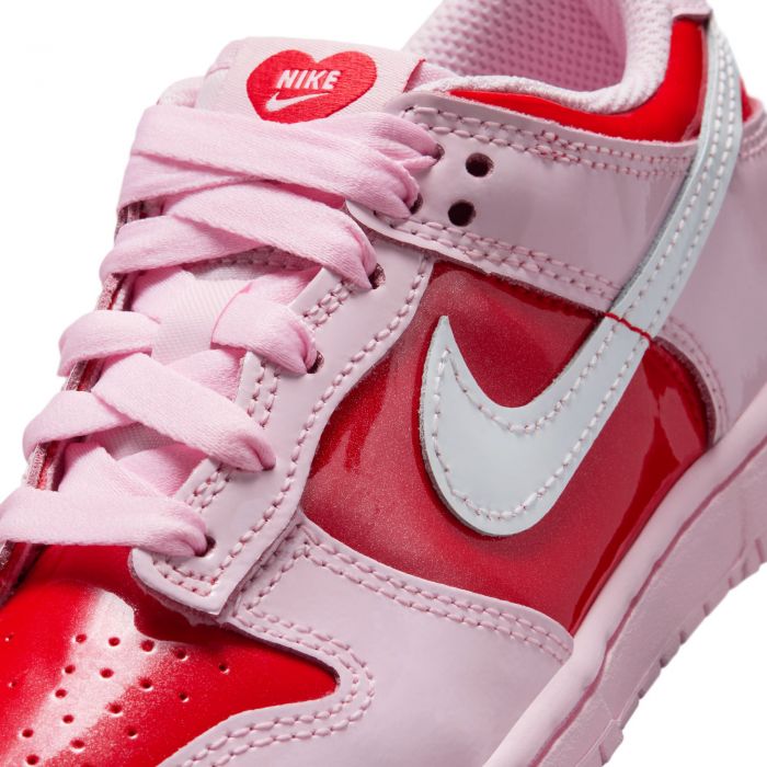 Pre-School Nike Dunk Low Pink Foam/Summit White-Lt Crimson