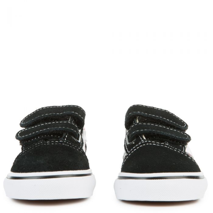 (TD) OLD SKOOL VELCRO CHECKERBOARD BLACK/RED CHECKERBOARD