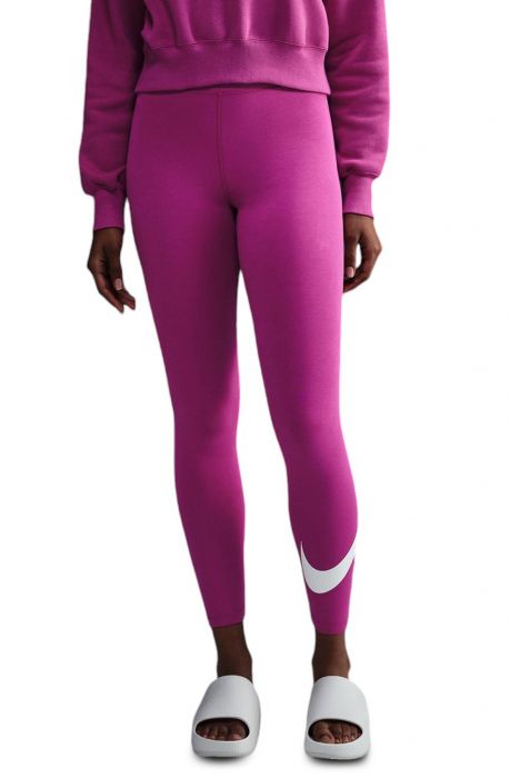 Sportswear Classics Women's High-Waisted Graphic Leggings Hot Fuchsia/Sail