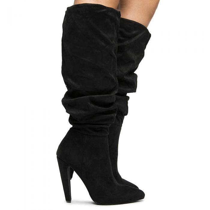 Elegant Tava-1 High Heel Boot Black