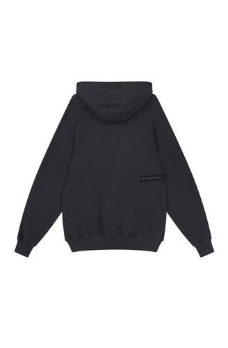 【HI FI FNK】Bena Padding Jumper KING LONDON Primary Zip Through Hoodie - Onyx AW23-PZHB - Shiekh