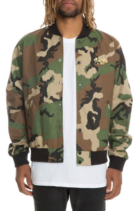 The Kingston Club Jacket in Woodland Camo Woodland Camo