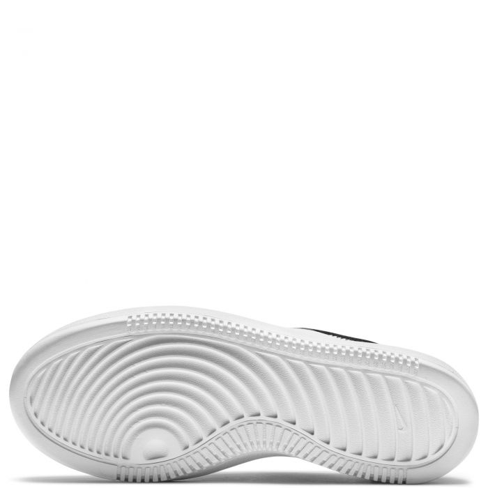 nike women's court vision alta black white