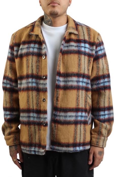 Morris Fluff Shirt Jacket wheat