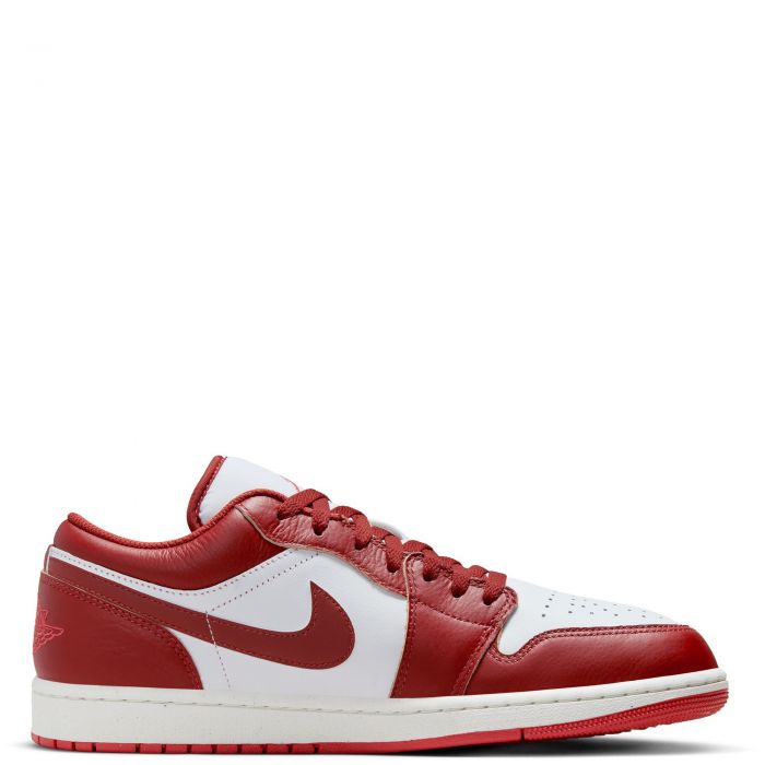 Air Jordan 1 Low SE White/Dune Red-Lobster-Sail