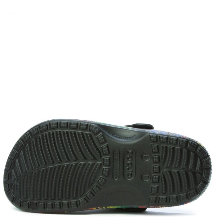 Kids Classic Marvel Avengers Clog Black