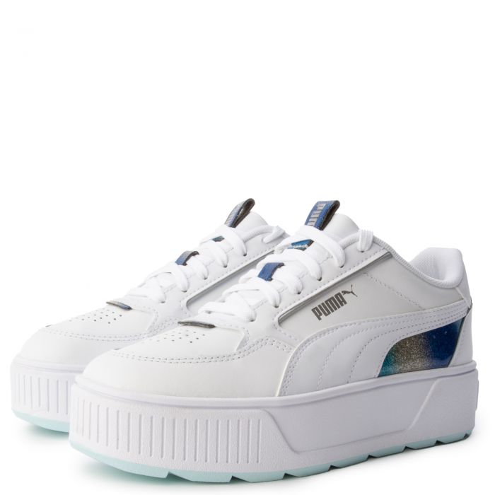 (GS) Karmen Rebelle Night Out Jr Puma White-Light Aqua