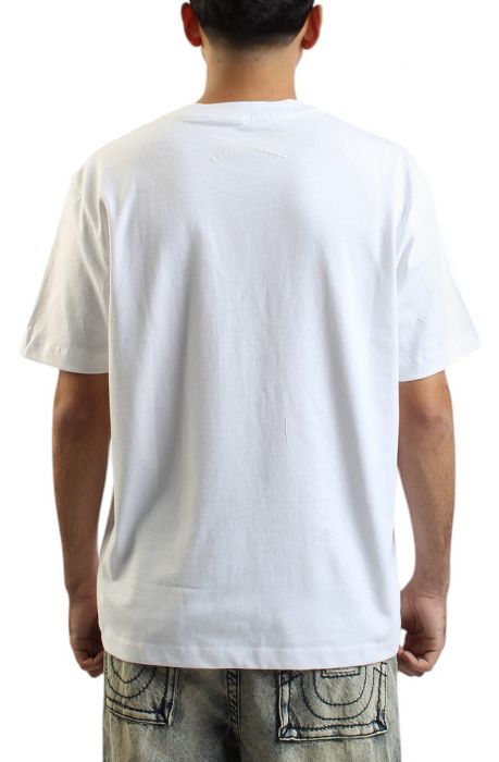 TRUE RELIGION Section Row Seat T-Shirt 108913-OWHT - Shiekh