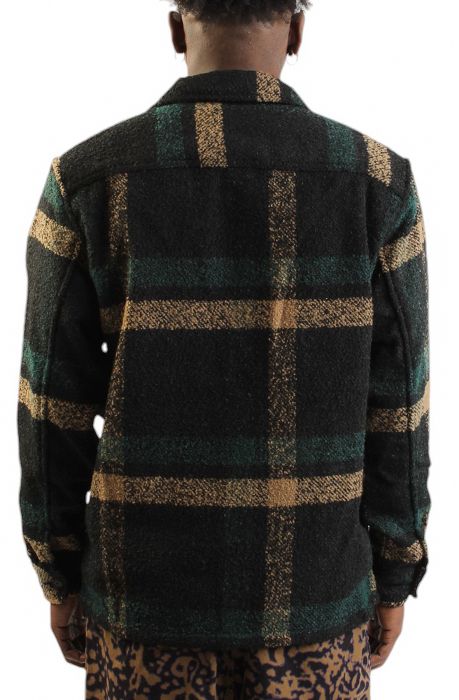 Raywood Shacket Black Green