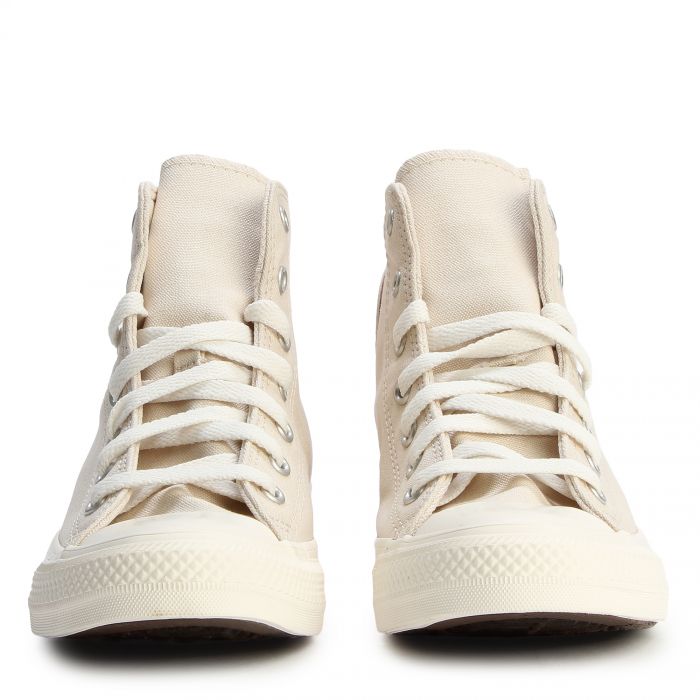 Grade-School Chuck Taylor All Star Checkered Accents Light Dune/Egret/Red