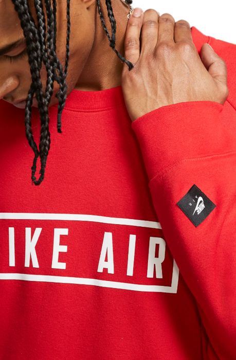 Sportswear Air Crewneck University Red/White/Black