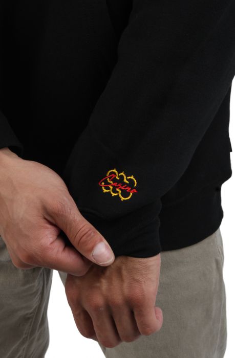 Iced Out Pullover Hoodie Black