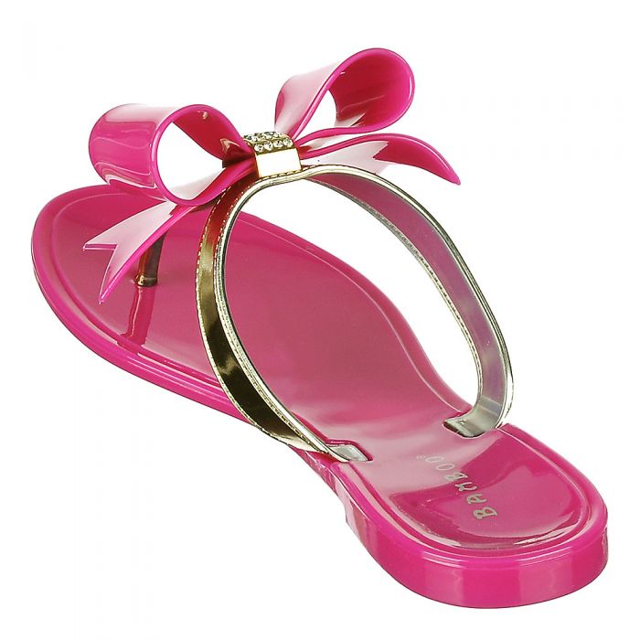 BAMBOO Claire-28 Thong Sandal JPM CLAIRE-28/MAGENTA - Shiekh