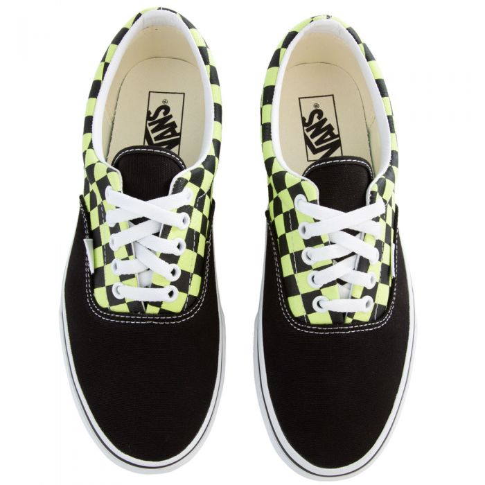 Era Checkerboard Black/Sharp Green