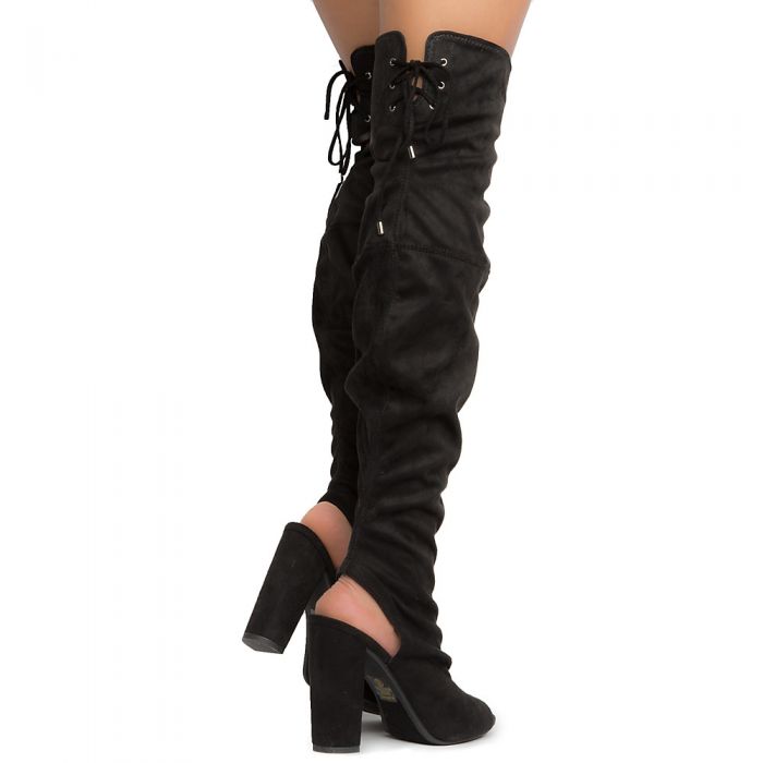 Womens Truffle-S Knee High Boot Black